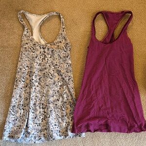 Bundle of 2 Lululemon workout tanks